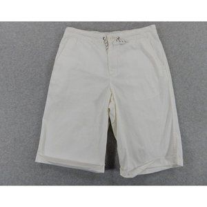 Polo Ralph‎ Lauren Classic Solid Capri Shorts Pants (Youth 18) White